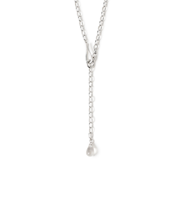 クリア ストーン チェーン ネックレス