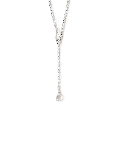 クリア ストーン チェーン ネックレス