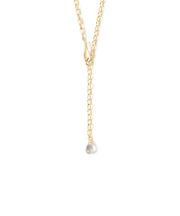 クリア ストーン チェーン ネックレス