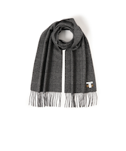 カシミヤ グレンチェック マフラー