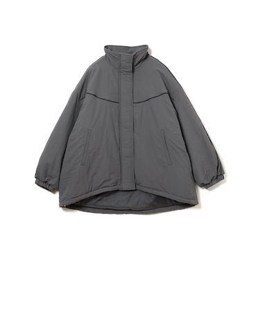 配色 モンスター ショート コート