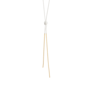 ミックス チェーン ロング ネックレス