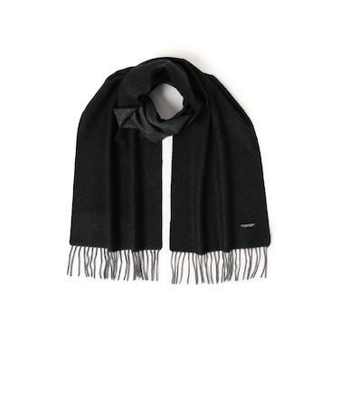 ウールカシミヤ リバーシブル マフラー