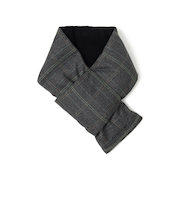 チェック ダウン マフラー