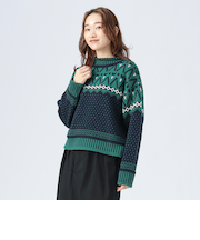 ヴィンテージ ジャカード ニット