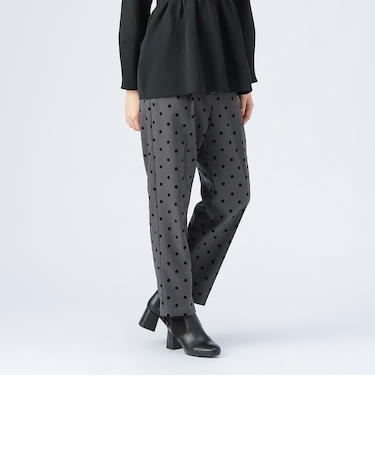 フロッキー ドット パンツ