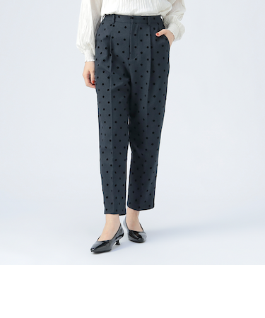 フロッキー ドット パンツ