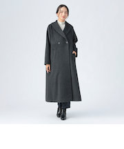 ショールカラー コート