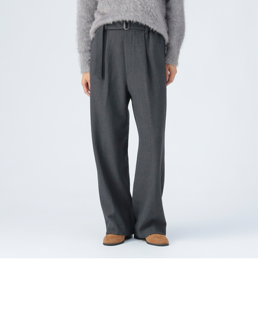 杢ベルト付き パンツ