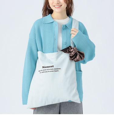 シュシュ付き トート