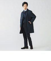 強撥水 ステンカラーコート