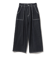 オーバー ワイド デニム パンツ