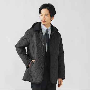 キルティング フード ブルゾン