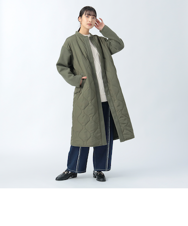 MA-1×キルトコート