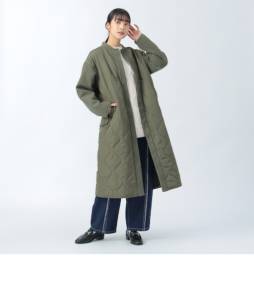 MA-1×キルトコート