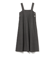 フレア ツイード ジャンパースカート