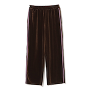 ベロア トラックパンツ