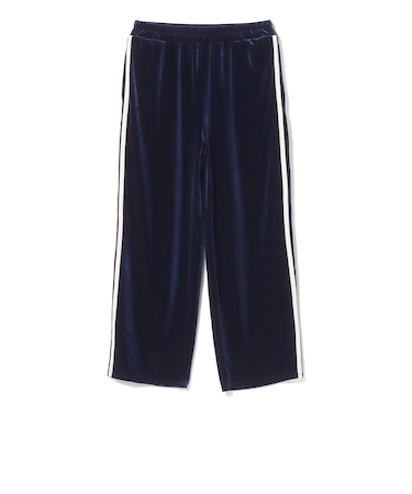 ベロア トラックパンツ