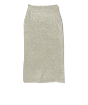 オーロラ ナロー ニット スカート