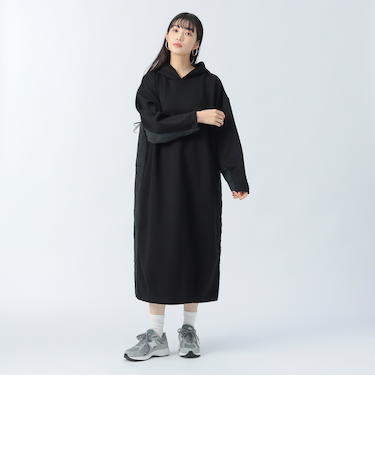 異素材 キルト ワンピース