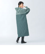 異素材 キルト ワンピース