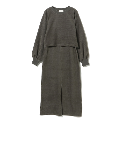 カットコール レイヤード ワンピース(セットアイテム)