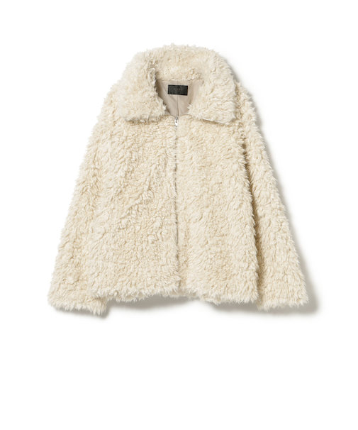 ウェイビー ファー ブルゾン