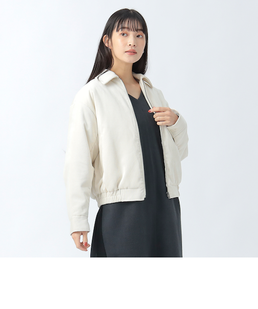 コーデュロイ ブルゾン