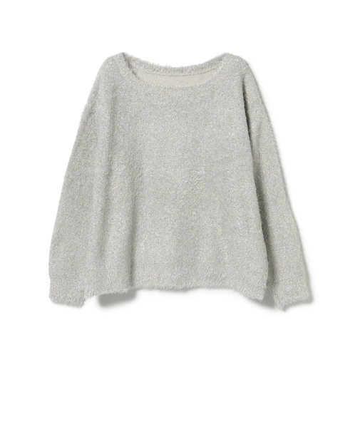 オーロラ ビッグニット プルオーバー