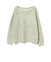 オーロラ ビッグニット プルオーバー