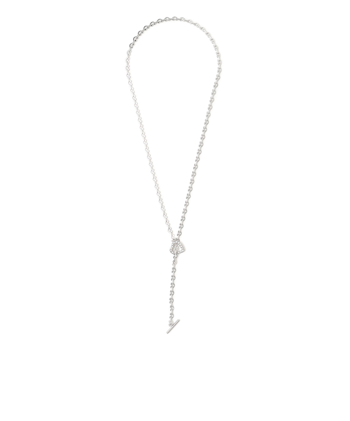 ハートチェーン Tバー ネックレス