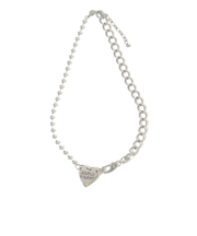 ハート ロゴプレート ネックレス