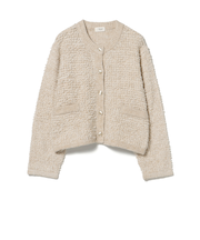 ループ編み カーディガン