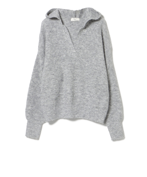 片畦 フーディー プルオーバー