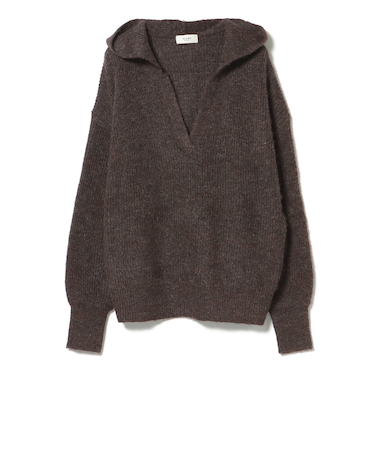 片畦 フーディー プルオーバー