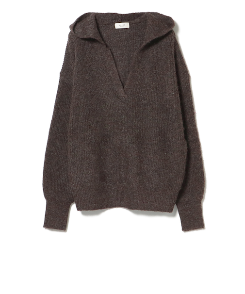 片畦 フーディー プルオーバー