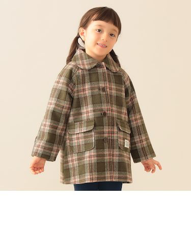 チェック柄 コート 2025FW(90~140cm)