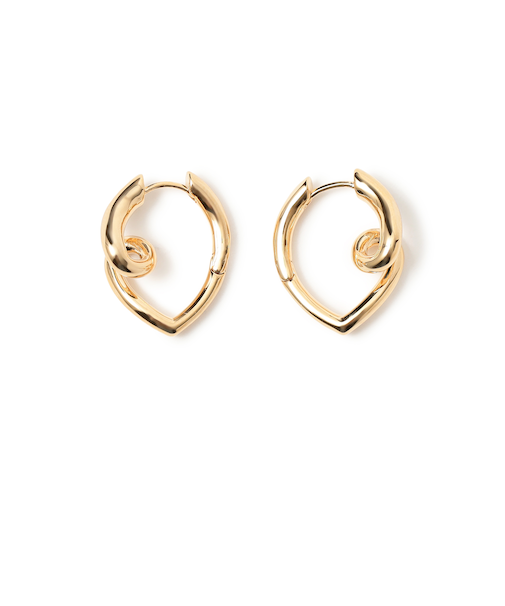 ノット フープピアス