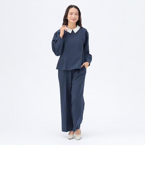 Wardrobe DAILY MINIMAL】ダブルクロス オールインワン