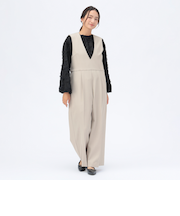 Vネック コンビネゾン