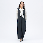 Vネック コンビネゾン