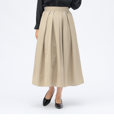 ボリューム タック スカート