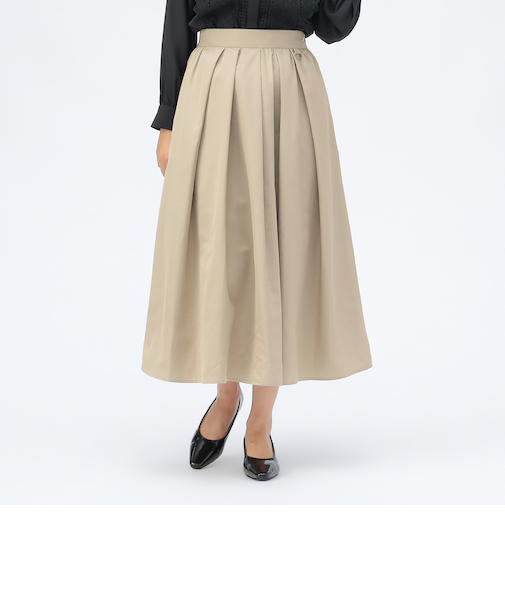 ボリューム タック スカート