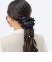 ベロアリボン サテン シュシュ