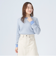 変形 編み柄 ニット