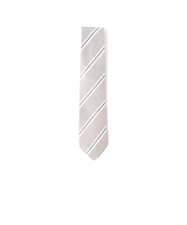 シルク ストライプネクタイ1