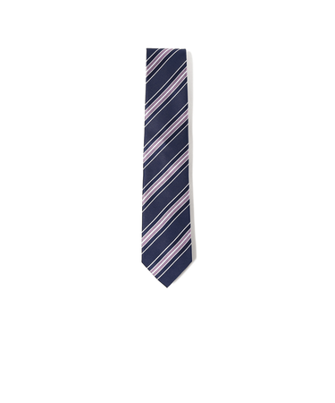 シルク ストライプネクタイ1