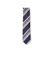 シルク ストライプネクタイ1