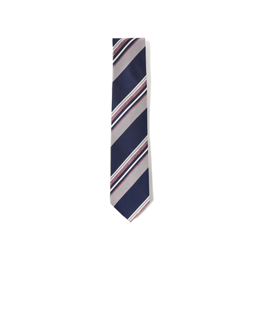 シルク ストライプネクタイ1