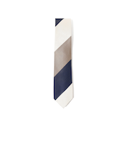 シルク ストライプネクタイ2